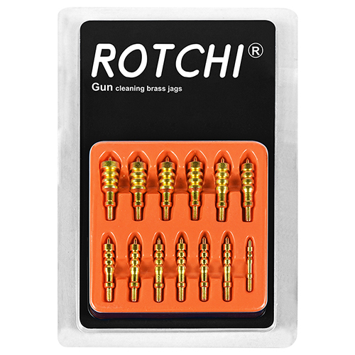 بسته 13 عددی اسلحه تمیز کننده برنجی، بسته کارتی تاولی