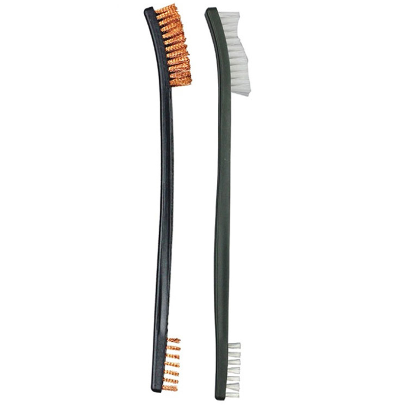 سیم های برنجی برس دستی تمیز کننده تفنگ دو انتهایی