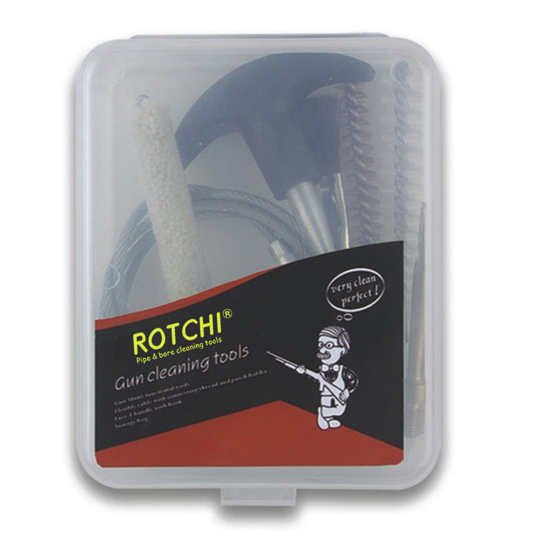 کیت تمیز کردن تفنگ جعبه دستی