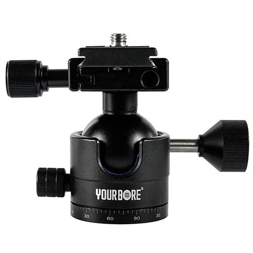 براکت سه پایه تیراندازی فیکسچر تفنگ دو فک بسته با سوراخ های پیچ ریل راهنما Arca Swiss، براکت سر توپ سه پایه