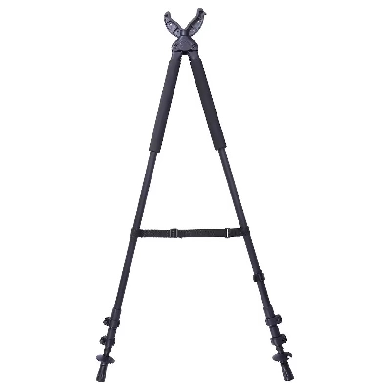 چوب تیراندازی لوازم جانبی شکار در فضای باز تاکتیکی قابل تنظیم در ارتفاع