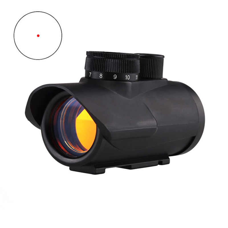تاکتیکال شکار 1x30 Red Dot Hoographic Sight RGB Dot Sight with 11/20mm Picatinny Weaver Rail Mount
