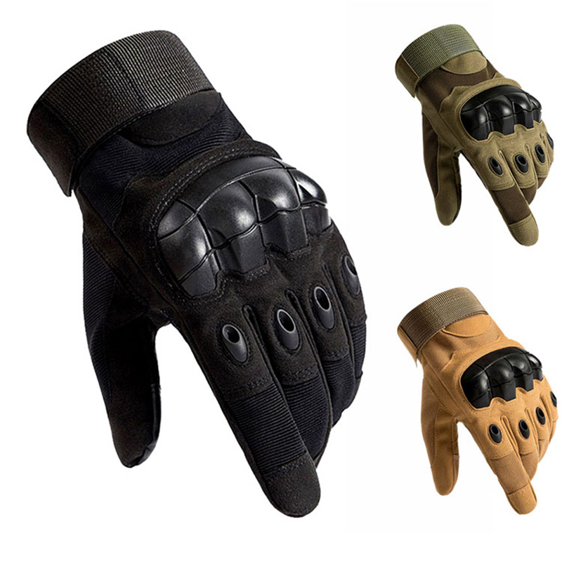 صفحه لمسی دستکش تاکتیکی بند انگشتی سخت ارتش رزمی رزمی Airsoft دوچرخه سواری در فضای باز ورزشی پینت بال دستکش تمام انگشتی شکار