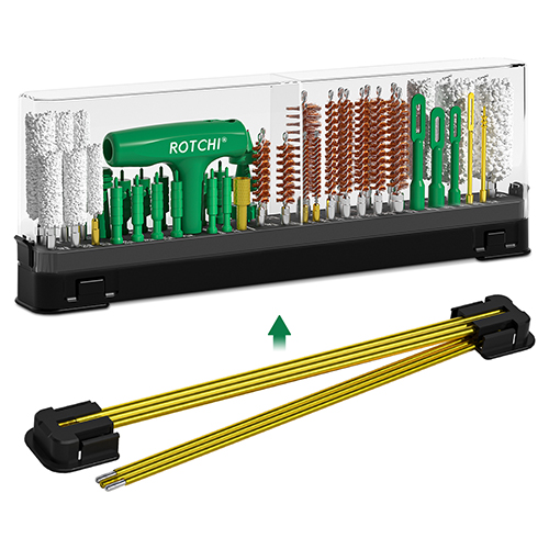 لوازم جانبی کیت تمیز کردن تفنگ یونیورسال لوازم یونیورسال حرفه ای برای کیت تمیز کردن تفنگ ها